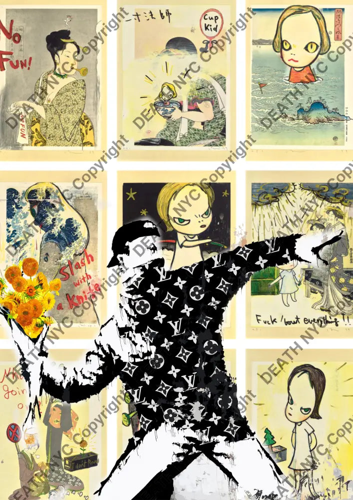 ’DEATHCA125’’ 45x32cm (Edition of 100*) (2025) bank Art Print
