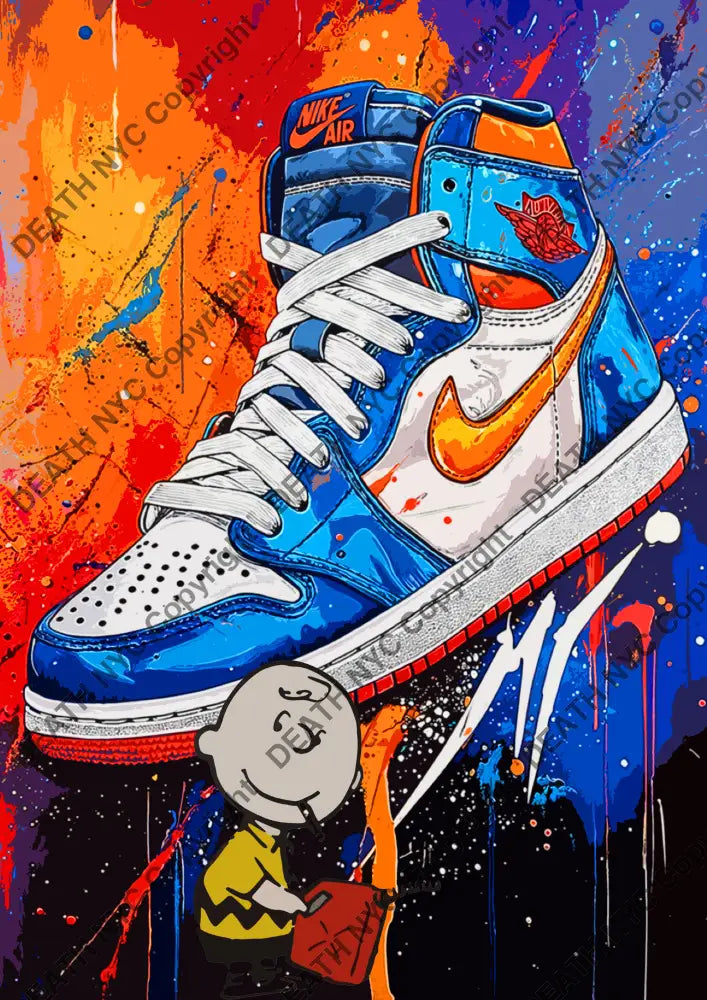 ’DEATHCA147’’ 45x32cm (Edition of 100*) (2025) sneak Art Print