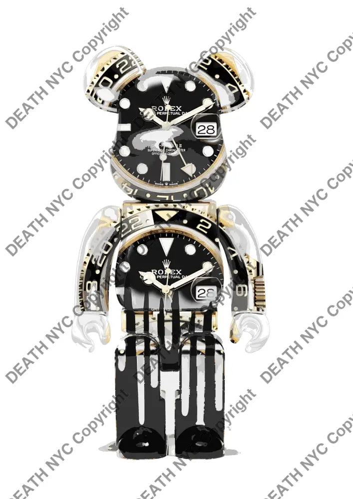 ’DEATHCA169’’ 45x32cm (Edition of 100*) (2025) bear Art Print