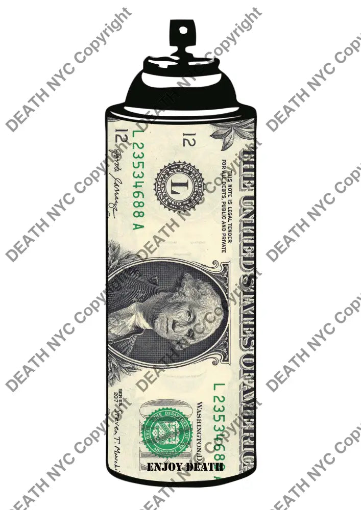 ’DEATHCA17 spray’ 45x32cm (Edition of 100*) (2025) Art Print