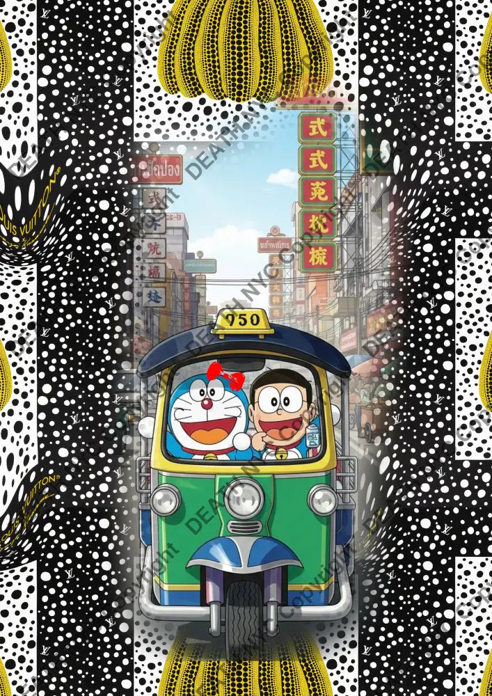 ’DEATHCA213’’ 45x32cm (Edition of 100*) (2025) dmon Art Print