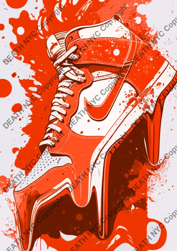 ’DEATHCA229’’ 45x32cm (Edition of 100*) (2025) sneak Art Print