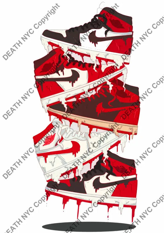 ’DEATHCA233’’ 45x32cm (Edition of 100*) (2025) sneak Art Print