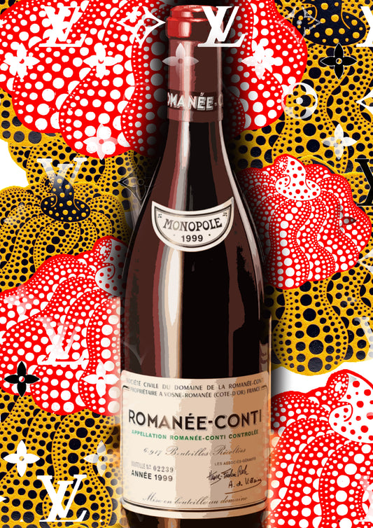 Auction "CA29 wine" art print 45x32cm (Edition of 100)