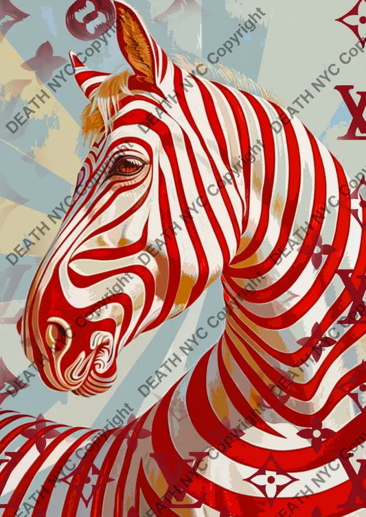 ’DEATHCA337’’ 45x32cm (Edition of 100*) (2025) horse Art Print