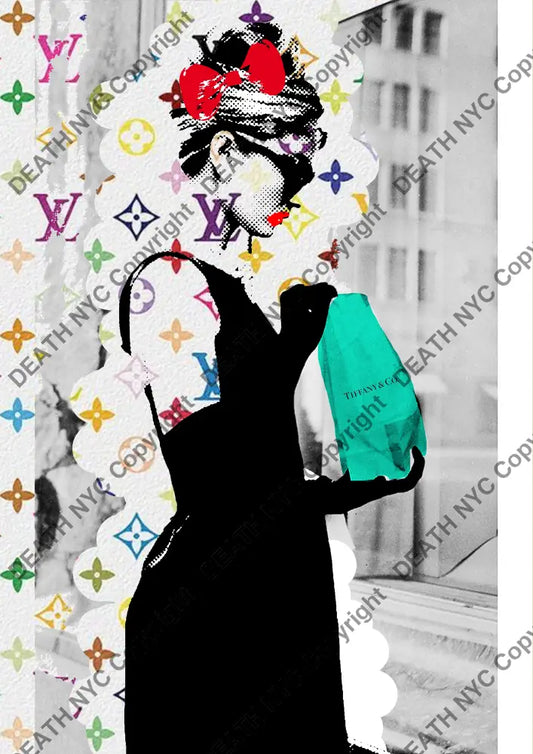 ’DEATHCA384’’ 45x32cm (Edition of 100*) (2025) audrey Art Print