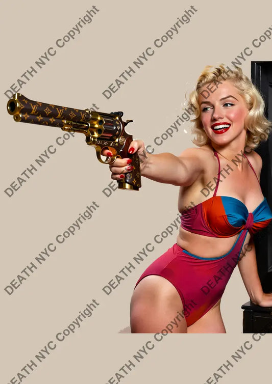 ’DEATHCA40’’ 45x32cm (Edition of 100*) (2025) monr Art Print