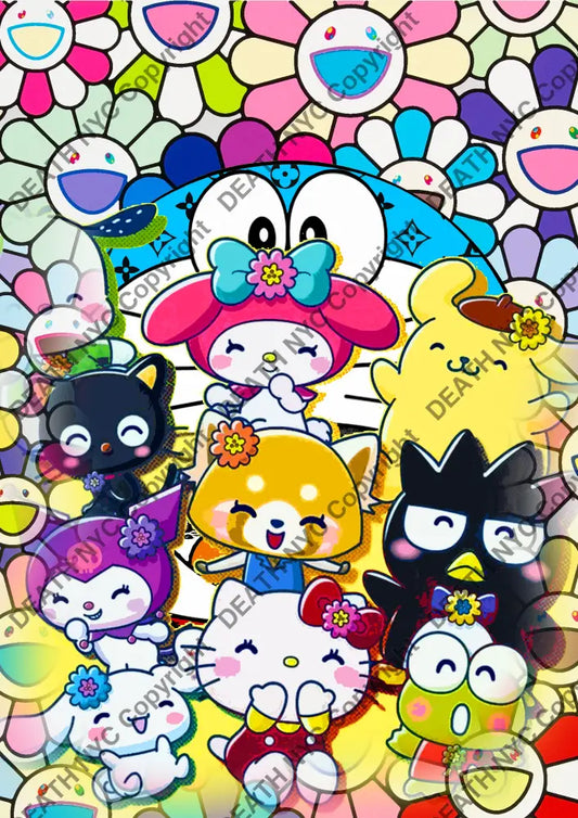 ’DEATHCA418’’ 45x32cm (Edition of 100*) (2025) kitty Art Print
