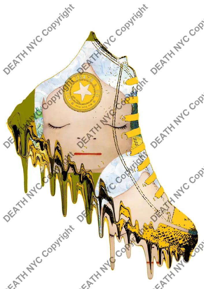 ’DEATHCA452’’ 45x32cm (Edition of 100*) (2025) conv Art Print