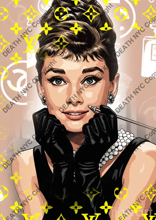 ’DEATHCA469’’ 45x32cm (Edition of 100*) (2025) audrey Art Print