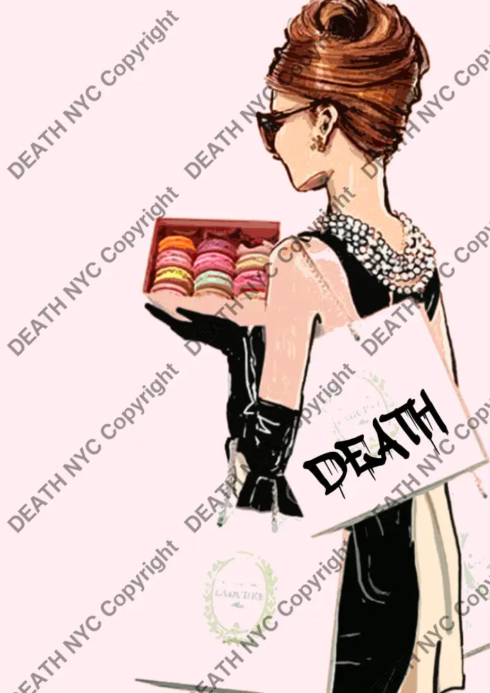 ’DEATHCA473’’ 45x32cm (Edition of 100*) (2025) audrey Art Print