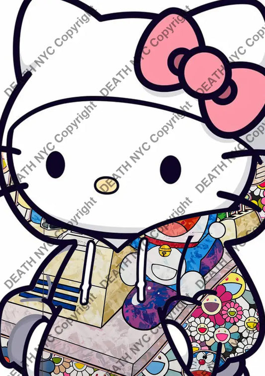 ’DEATHCA556’’ 45x32cm (Edition of 100*) (2025) kitty - Art Print