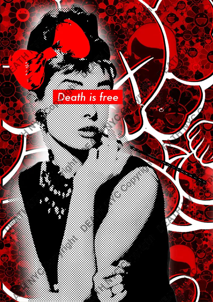 ’DEATHCA576’’ 45x32cm (Edition of 100*) (2025) audrey Art Print