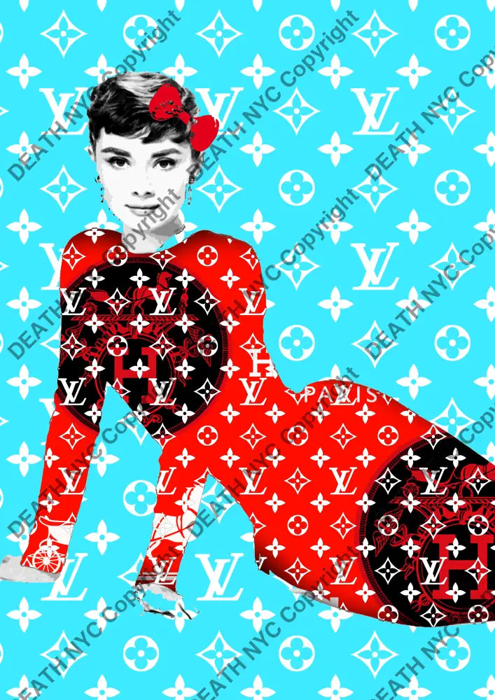 ’DEATHCA577’’ 45x32cm (Edition of 100*) (2025) audrey - Art Print