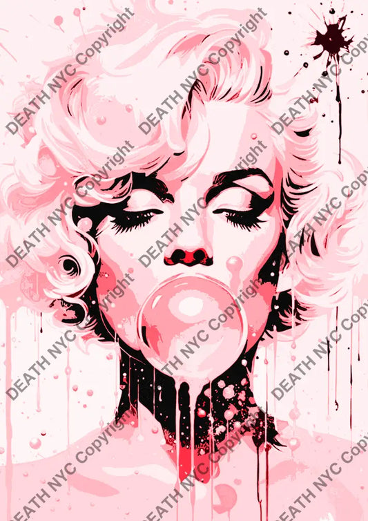 ’DEATHCA584’’ 45x32cm (Edition of 100*) (2025) monr Art Print