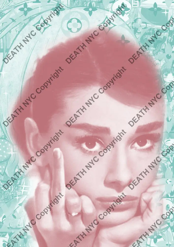 ’DEATHCA594’’ 45x32cm (Edition of 100*) (2025) audery Art Print