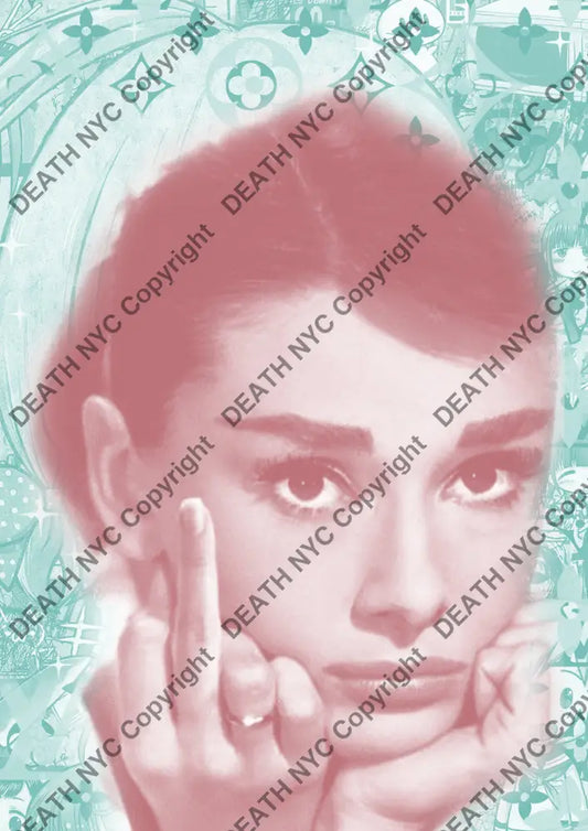 ’DEATHCA594’’ 45x32cm (Edition of 100*) (2025) audery Art Print