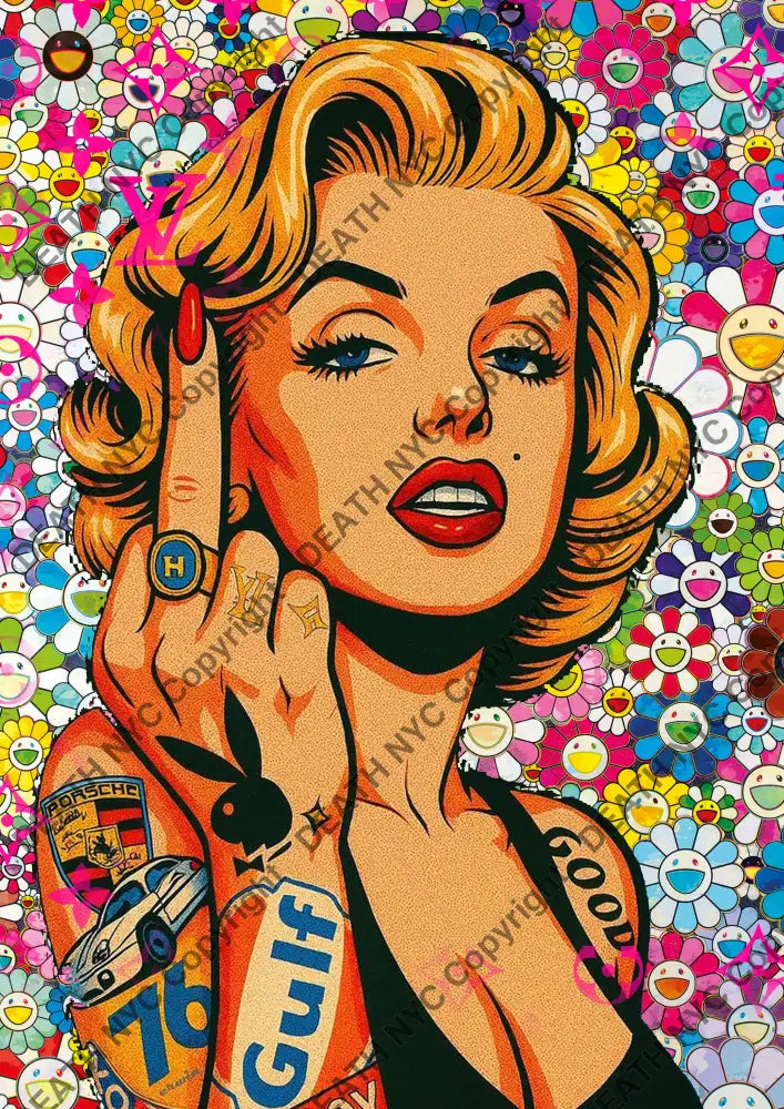 ’DEATHCA638’’ 45x32cm (Edition of 100*) (2025) monr Art Print