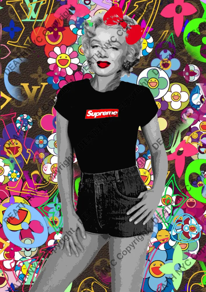 ’DEATHCA699’’ 45x32cm (Edition of 100*) (2025) monr - Art Print