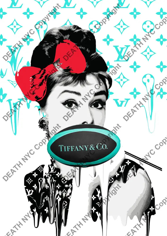 ’DEATHCA709’’ 45x32cm (Edition of 100*) (2025) audrey Art Print
