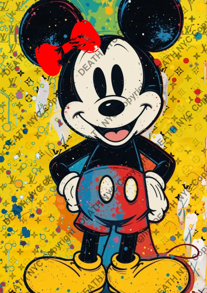 ’DEATHCA76’’ 45x32cm (Edition of 100*) (2025) mouse Art Print