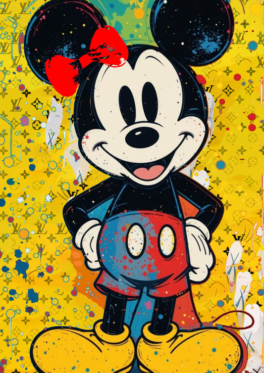 Auction "CA76 mouse" art print 45x32cm (Edition of 100)