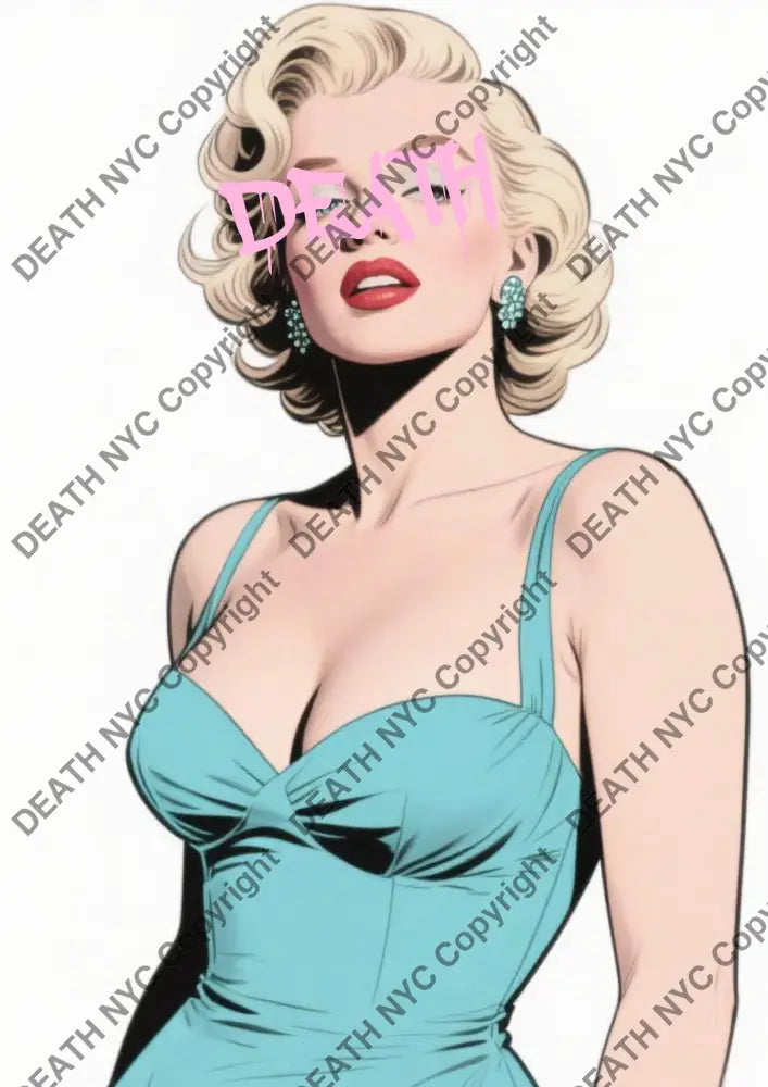 ’DEATHCA804’’ 45x32cm (Edition of 100*) (2025) monr - Art Print