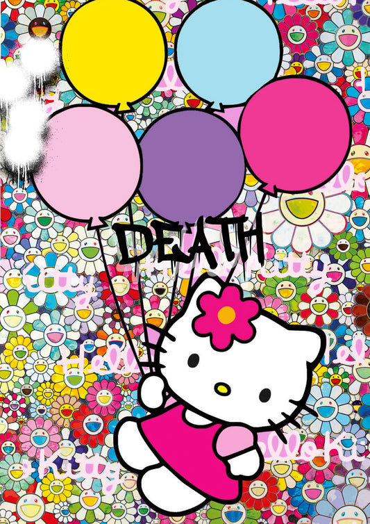 Auction "CA88 kitty" art print 45x32cm (Edition of 100)