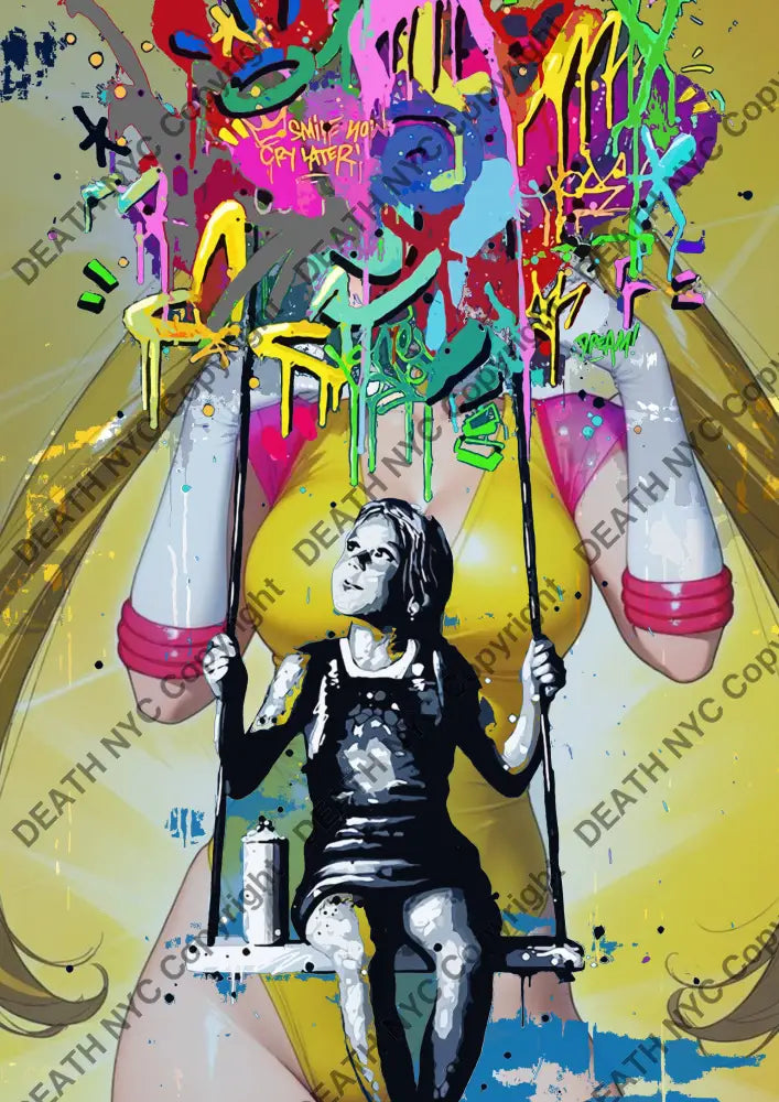 ’DEATHCB117’’ 45x32cm (Edition of 100*) (2026) bank Art Print