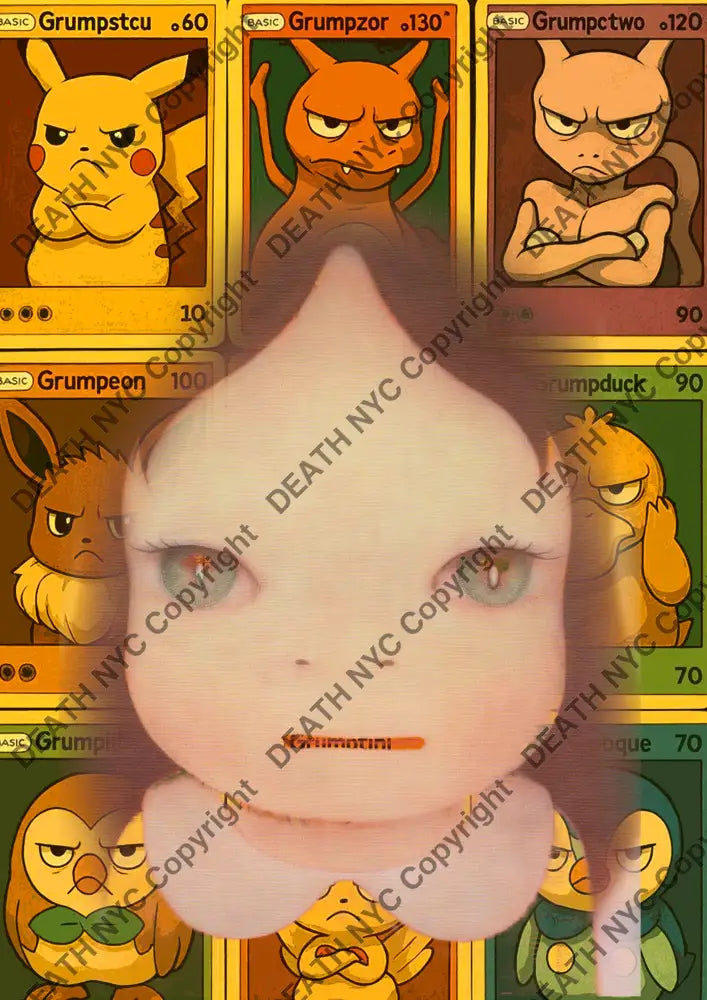 ’DEATHCB135’’ 45x32cm (Edition of 100*) (202) cute - Art Print