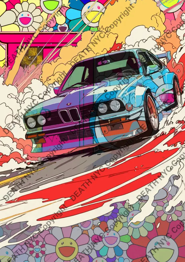 ’DEATHCB137’’ 45x32cm (Edition of 100*) (2026) b m Art Print