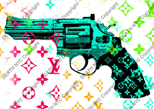 ’DEATHCB187’’ 45x32cm (Edition of 100*) (2026) gun - Art Print