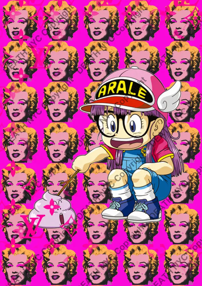 ’DEATHCB209’’ 45x32cm (Edition of 100*) (2026) arale - Art Print