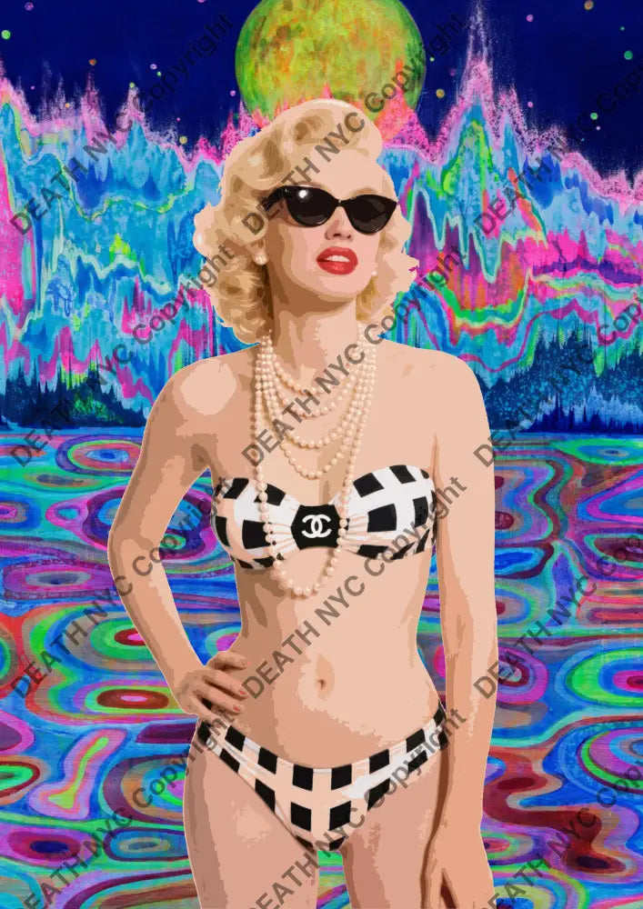 ’DEATHCB446’’ 45x32cm (Edition of 100*) (2026) monr - Art Print