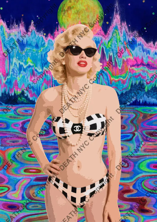 ’DEATHCB446’’ 45x32cm (Edition of 100*) (2026) monr - Art Print