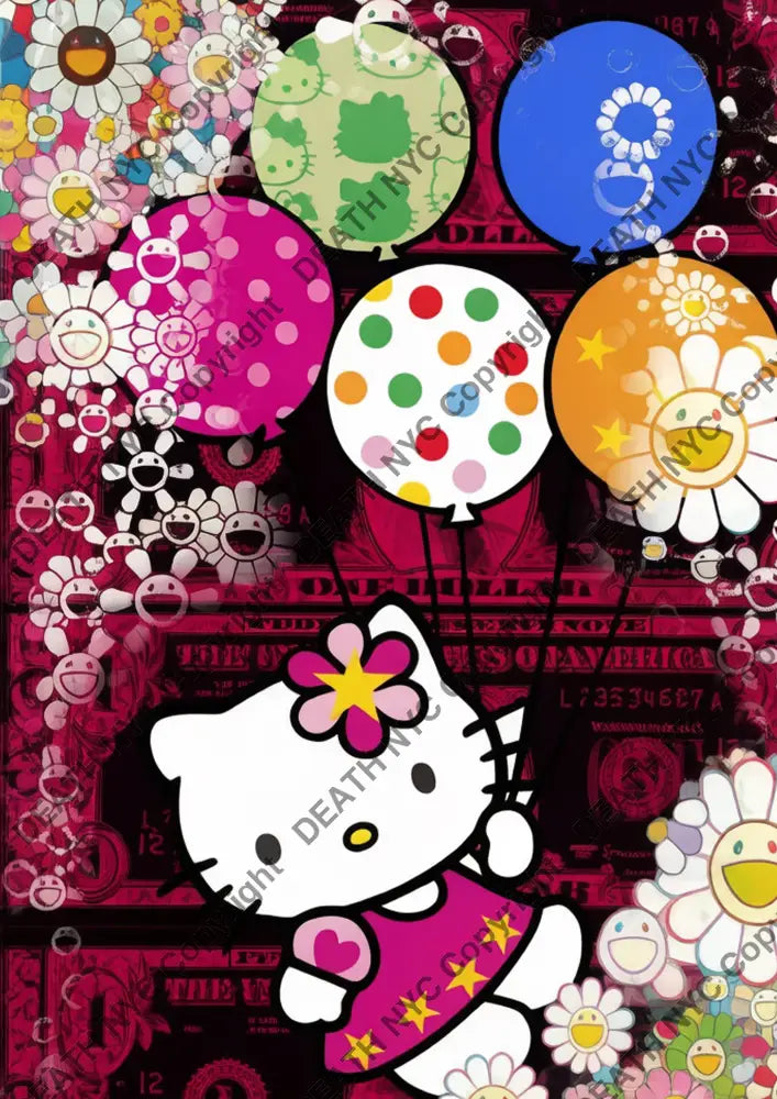 ’DEATHCB604’’ 45x32cm (Edition of 100*) (2026) kitty - Art Print