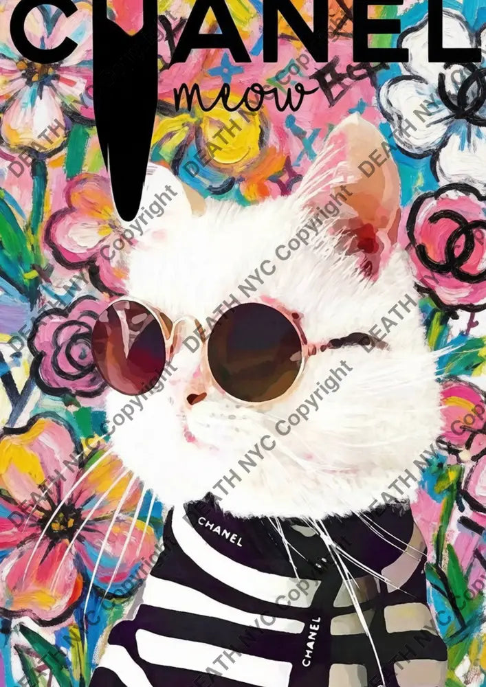 ’DEATHCB661’’ 45x32cm (Edition of 100*) (2026) cat - Art Print