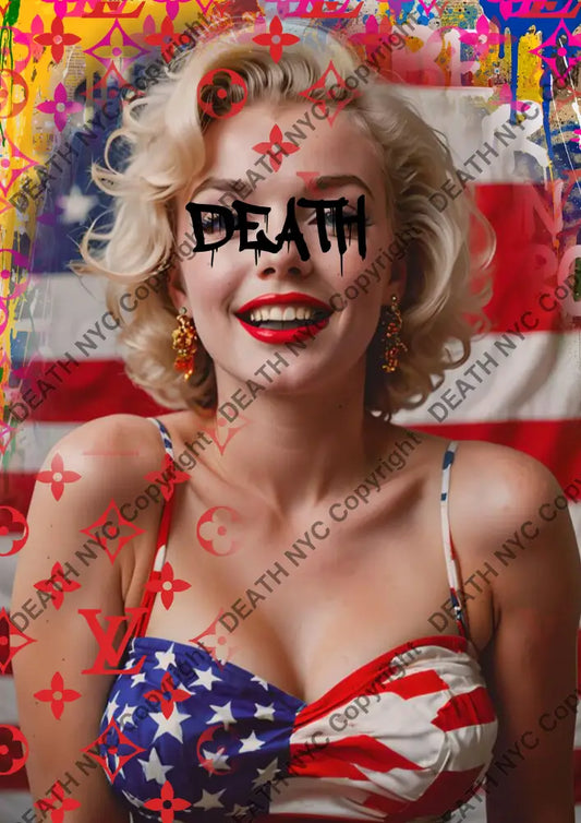’DEATHCB73’’ 45x32cm (Edition of 100*) (2026) monr - Art Print