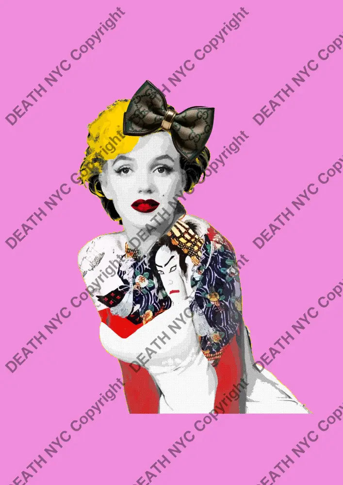 ’DEATHCB855’’ 45x32cm (Edition of 100*) (2025) monr - Art Print