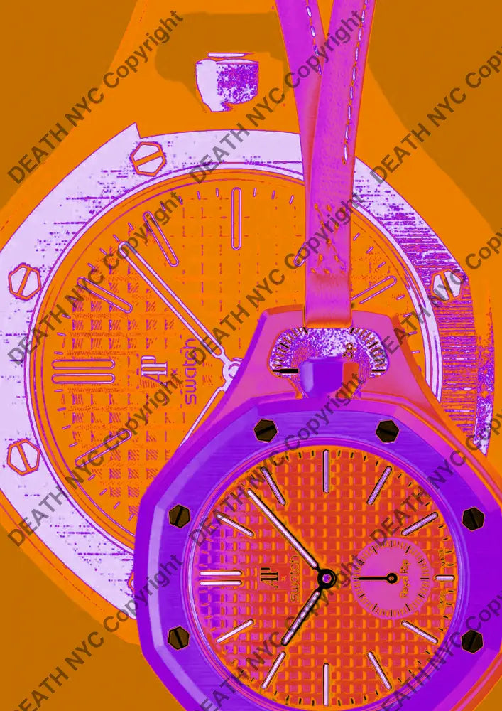 ’DEATHCB872’’ 45x32cm (Edition of 100*) (2026) watch - Art Print