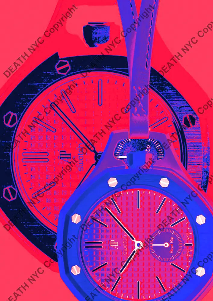 ’DEATHCB873’’ 45x32cm (Edition of 100*) (2026) watch - Art Print
