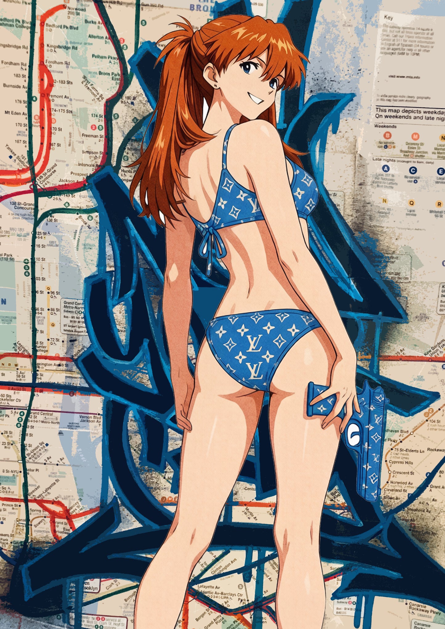 Auction "CB989 e v" art print 45x32cm (Edition of 100)