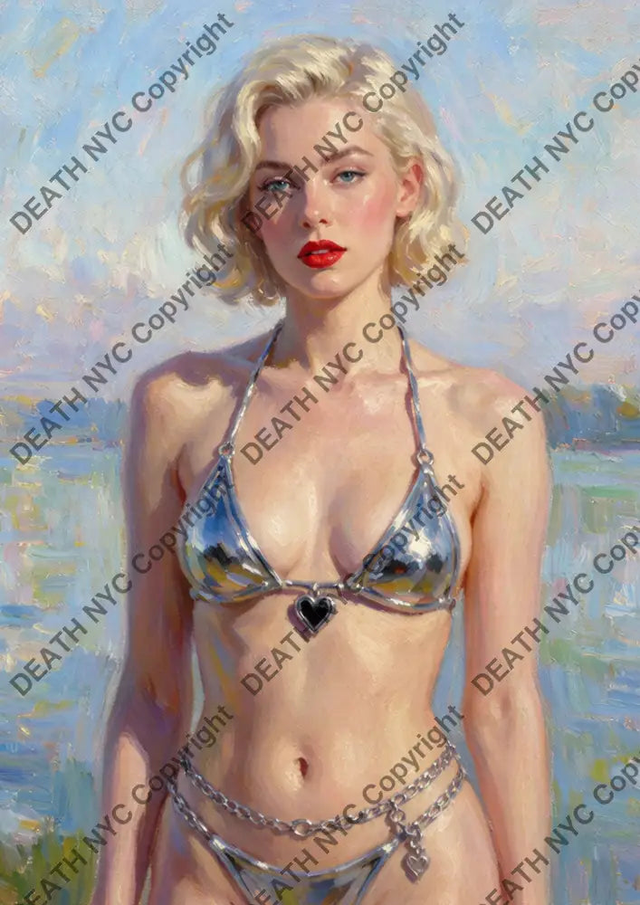 ’DEATHCC105’’ 45x32cm (Edition of 100*) (2026) monr - Art Print