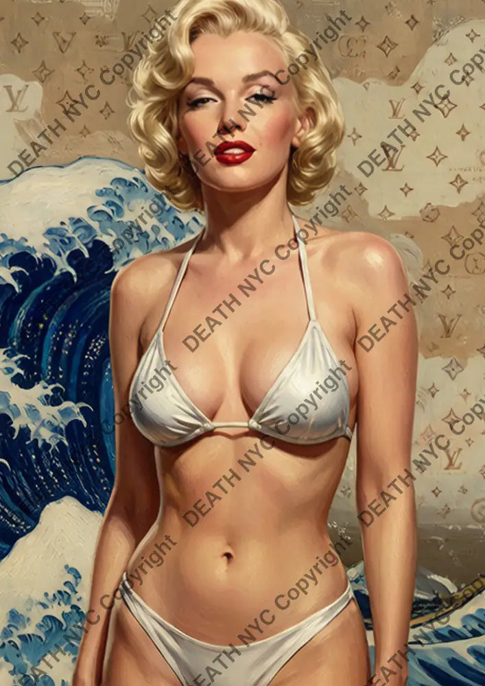 ’DEATHCC195’’ 45x32cm (Edition of 100*) (2026) monr - Art Print