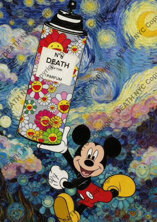 ’DEATHCC484’’ 45x32cm (Edition of 100*) (2026) mouse - Art Print