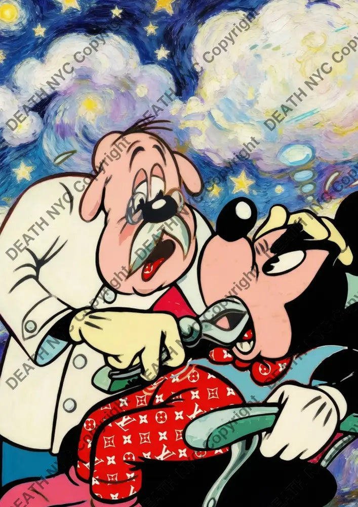 ’DEATHCC485’’ 45x32cm (Edition of 100*) (2026) mouse - Art Print