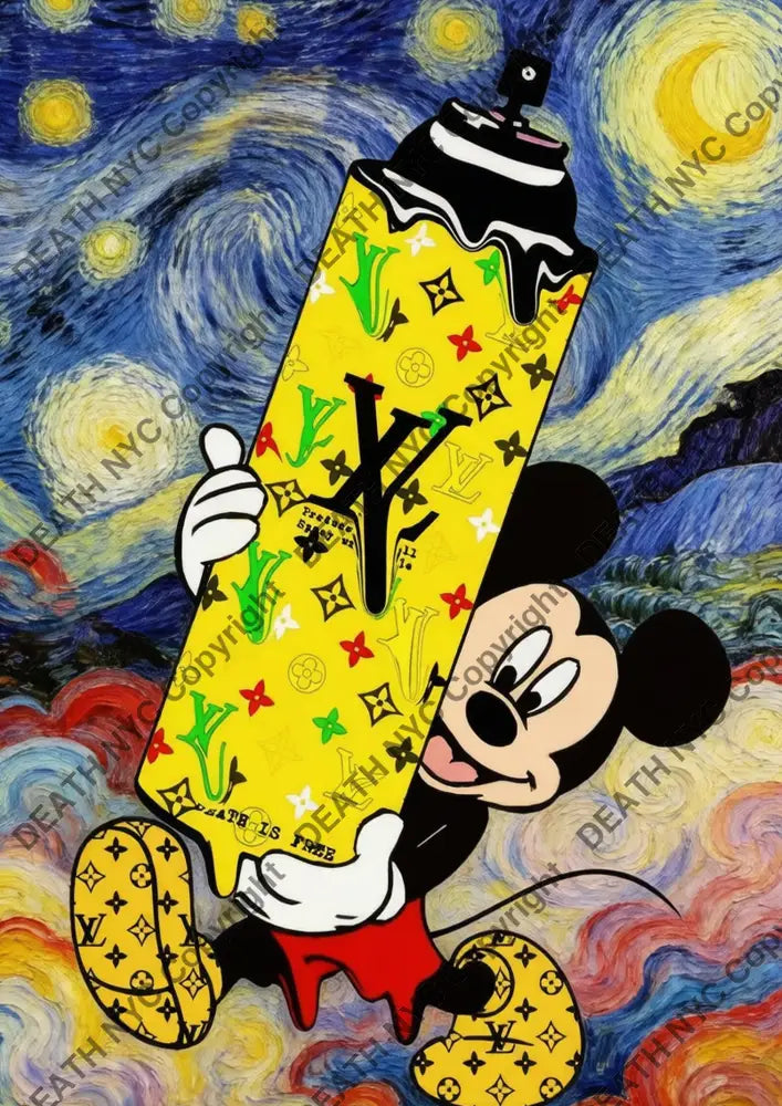 ’DEATHCC486’’ 45x32cm (Edition of 100*) (2026) mouse - Art Print