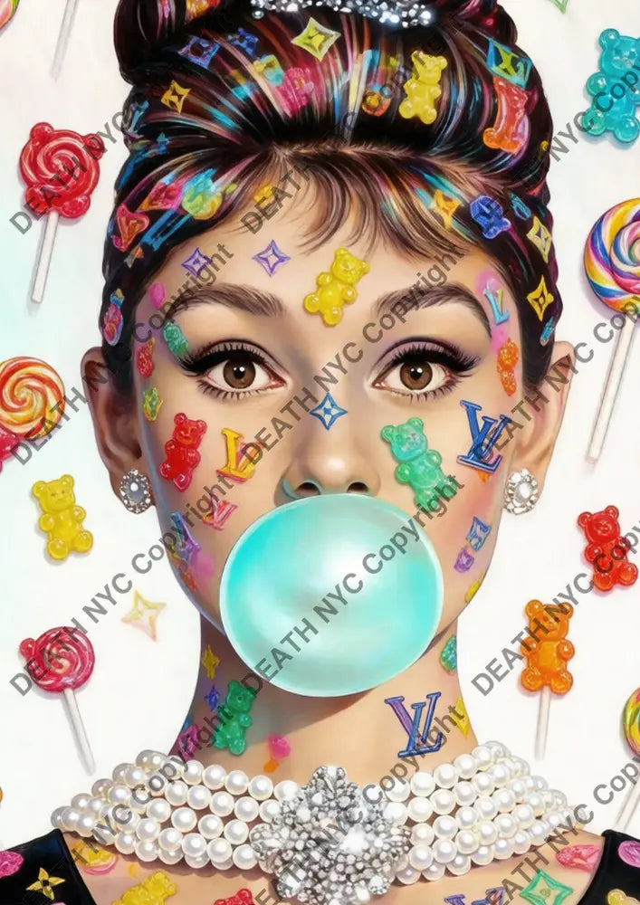 ’DEATHCC592’’ 45x32cm (Edition of 100*) (2026) audrey - Art Print