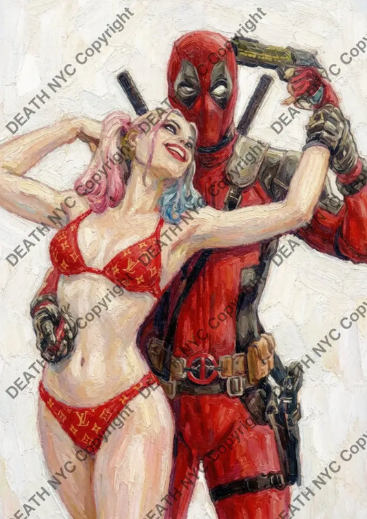 ’DEATHCC605’’ 45x32cm (Edition of 100*) (2026) quin - Art Print