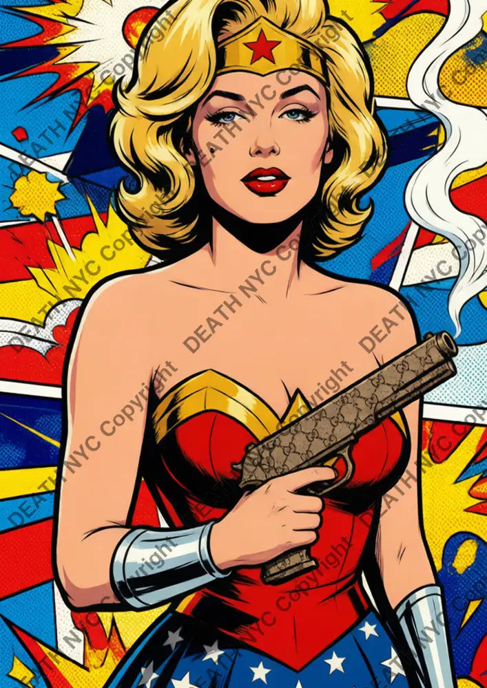 ’DEATHCC683’’ 45x32cm (Edition of 100*) (2026) wonder - Art Print